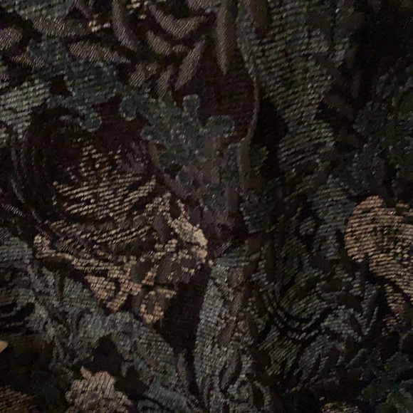 C.J. Banks 2x black, teal& taupe embroidered jacket - Picture 2 of 11